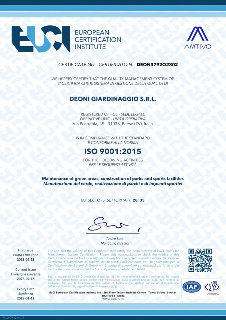 Certificazioni
